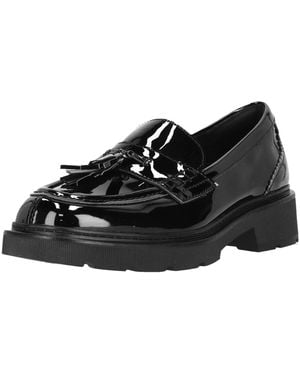 Clarks Lauryl Tassel Slipper mit dekorativem Quastenakzent - Schwarz