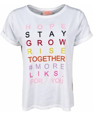 LIKS. Munich Shirt Tshirt One Team One Dream - Weiß