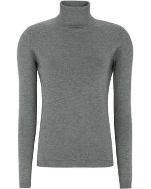 SOFT REBELS Pullover Marla - Grau