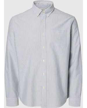 SELECTED Hemd Slhrick - Weiß
