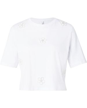 ONLY T-Shirt 'Onljoni' - Weiß