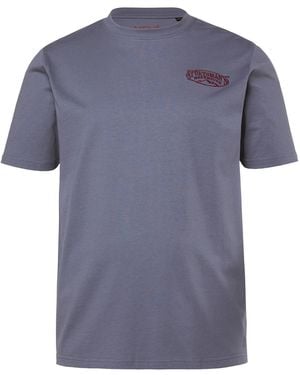 Men Plus Shirt - Blau
