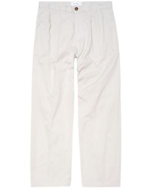 Edwin Hose Sorren Pant Glacier - Weiß