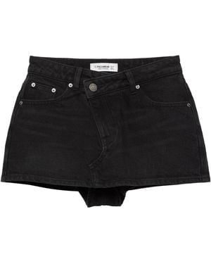 Pull&Bear Hosenrock - Schwarz