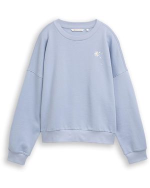 Tom Tailor Sweatshirt - Blau