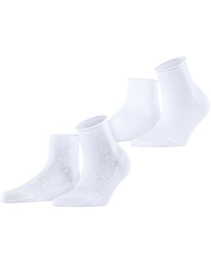 Esprit Socken Lacy Flowers 2-Pack - Weiß