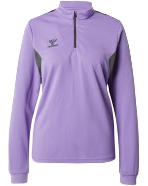 Hummel Sportsweatshirt 'authentic' - Lila