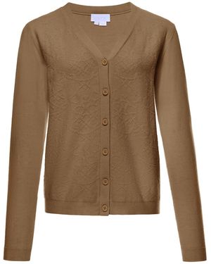 usha WHITE LABEL Strickjacke - Natur