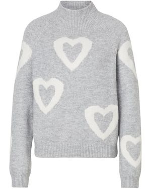 /about You Pullover Viola - Weiß