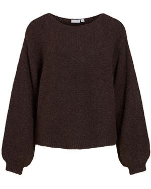 Vila Pullover Vimarley - Braun