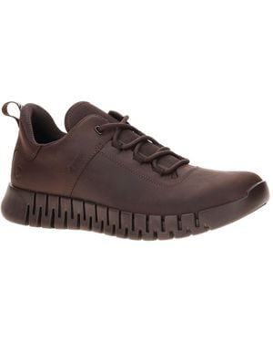 Ecco Sneaker Low Gruuv Schuhe Mocha Sneakers Gore-Tex 525224 - Braun
