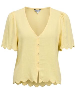 Object Bluse - Gelb