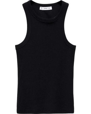 Mango Top 'Boni' - Schwarz