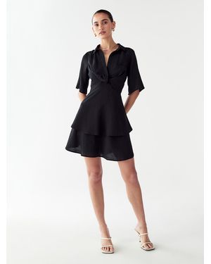 Willa Kleid Fleur - Schwarz
