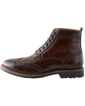 Next Schnürboots - Braun