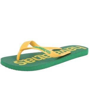 Havaianas Zehentrenner Top Logomania 2 - Grün