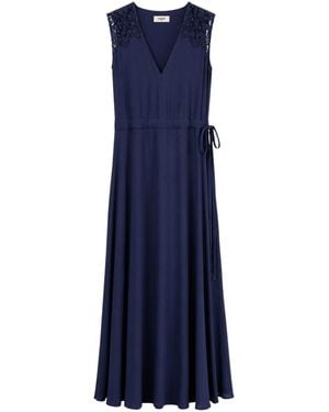 Suncoo Kleid Cazey Robe Abito - Blau