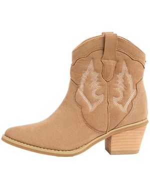 Lipsy Cowboystiefel Western - Natur
