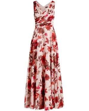 Vera Mont Abendkleid Mit Plissee - Rot