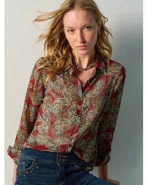 Koröshi Bluse - Braun