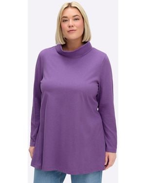 Sheego Shirt - Lila