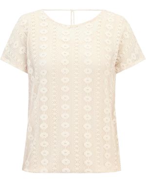 Cartoon Bluse - Weiß