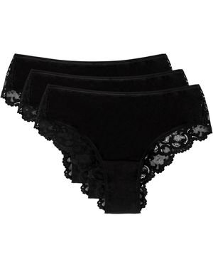 Vivience Slip 4021 3-Pack - Schwarz