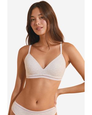 Etam Slip Aus Bio-Baumwolle Happily - Braun