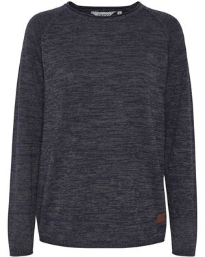 Oxmo Strickpullover 'daniela' - Blau