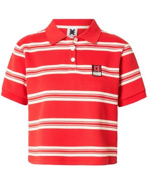 Karo Kauer Poloshirt - Rot