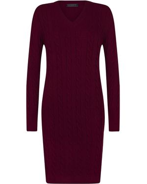 Felix Hardy Strickkleid - Lila