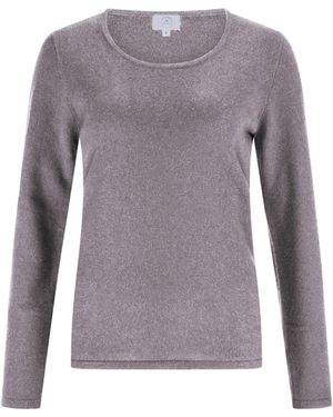 CASH-MERE.CH Kaschmir Pullover - Grau