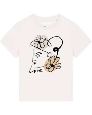wat? Apparel T-Shirt 'Self Love' - Weiß