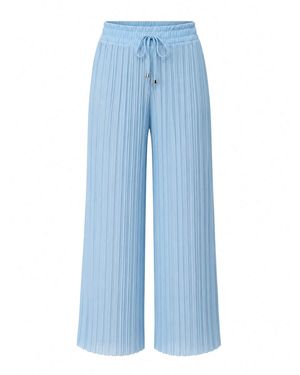 Worldclassca Bügelfaltenhose Damen Plissee Sommer Hose - Blau
