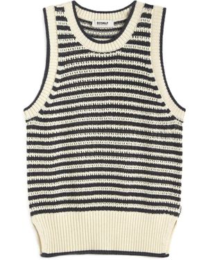 Ecoalf Sticktop Tulip - Schwarz