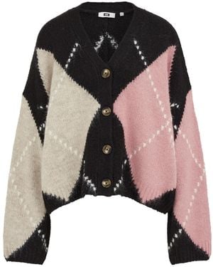 WE Fashion Strickjacke - Schwarz