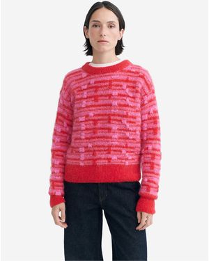 Thinking Mu Pullover Candela - Rot