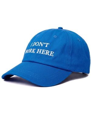 Hatline LAB Cap I Dont Work Here - Blau