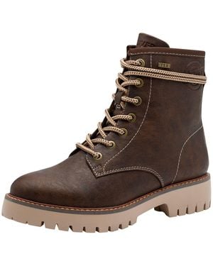 S.oliver Schnürstiefelette - Braun