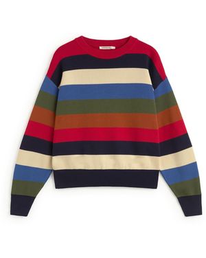 Thinking Mu Pullover Petra - Rot