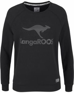 Kangaroos Sweater - Schwarz