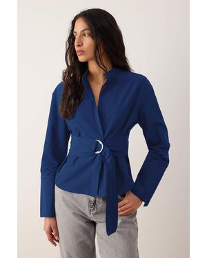 Trendyol Bluse - Blau