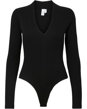 Y.A.S Shirtbody Clair - Schwarz