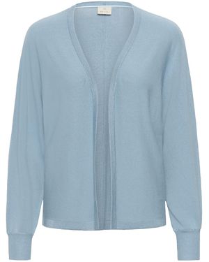 Kaffe Strickjacke Lizza - Blau