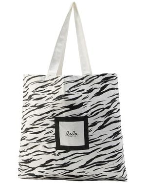 Lala Berlin Shopper Maja - Weiß