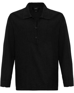 Antioch Polo Collar Shirt - Schwarz