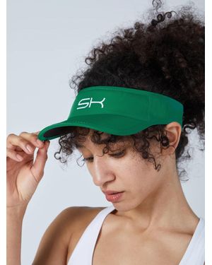 SPORTKIND Sportcap Sun Visor - Grün