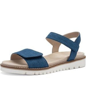 Ara Sandale Kent Textil - Blau
