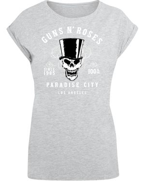 F4NT4STIC T-Shirt 'Guns 'N' Roses' - Grau