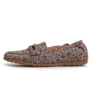 Floris Van Bommel Slipper Sitti 03 - Braun